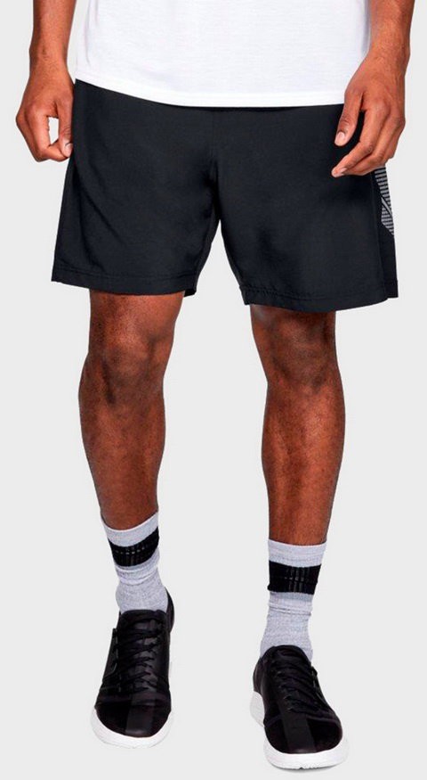 Шорты Under Armour Woven Graphic Short Black /  / Steel 1309651-003