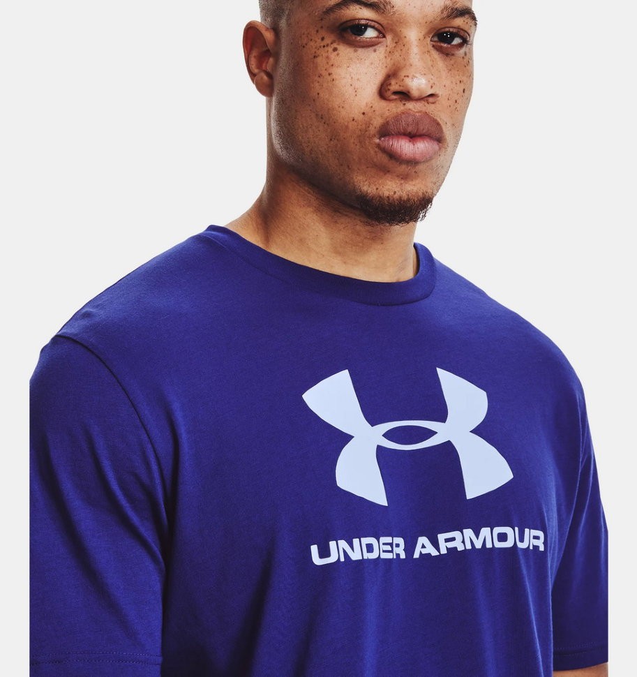 Футболка Under Armour UA SPORTSTYLE LOGO SS 1329590-415