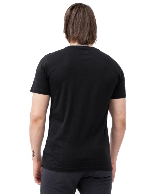 Футболка New Balance Essentials Stacked Logo T-Shirt MT01575-BK