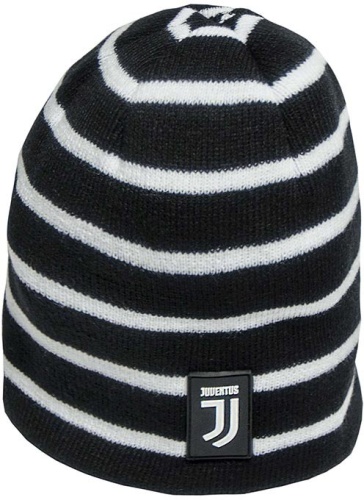 Шапка ATRIBUTIKA & CLUB FC Juventus, черн.-бел. 37214