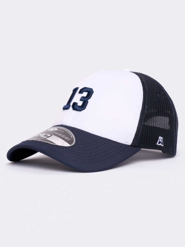 Бейсболка ATRIBUTIKA & CLUB №13, бел.-т.син. 21173