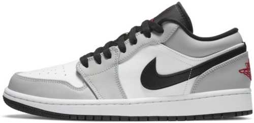 Кроссовки Nike air jordan 1 low  Light smoke grey 553558-030