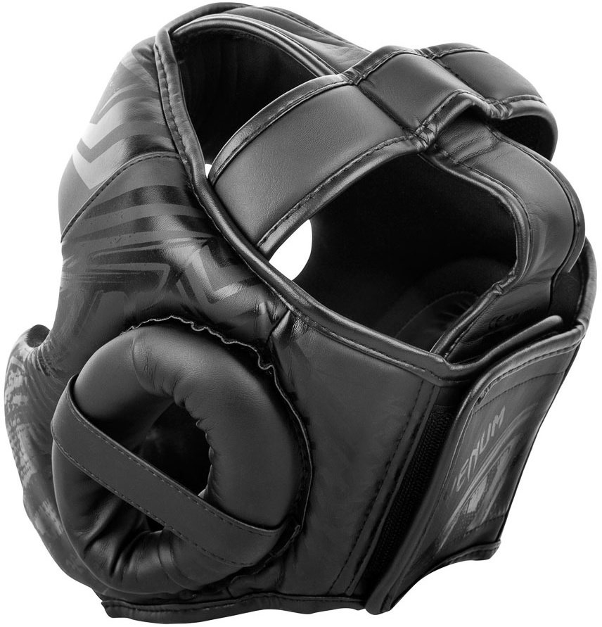 Шлем боксерский Venum Gladiator Black/Black 01319