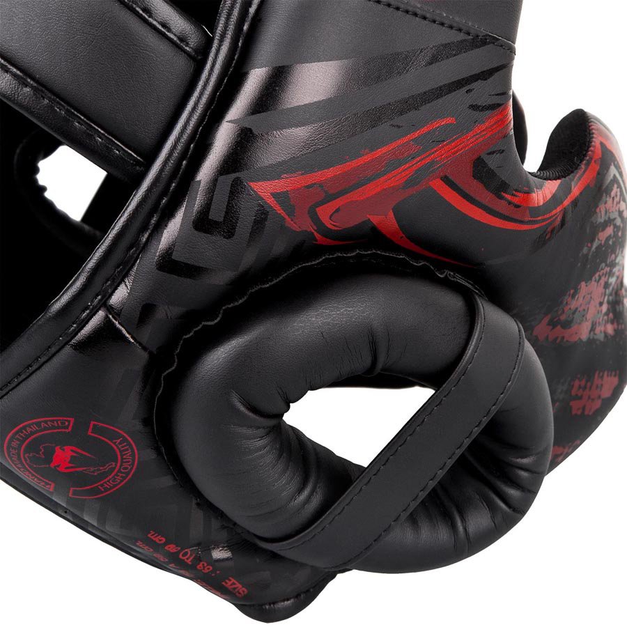 Шлем боксерский Venum Gladiator Black/Red 01327