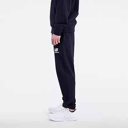 Брюки New Balance Essentials Stacked Logo French Terry Sweatpant MP31539-BK