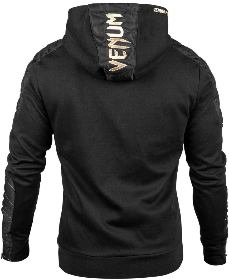 Толстовка Venum Laser Evo Black/Gold 02951