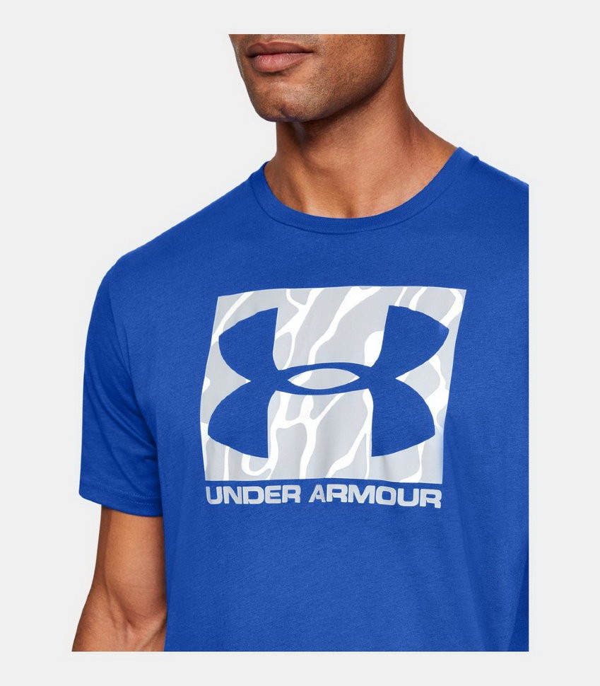 Футболка Under Armour UA CAMO BOXED LOGO SS 1351616-486