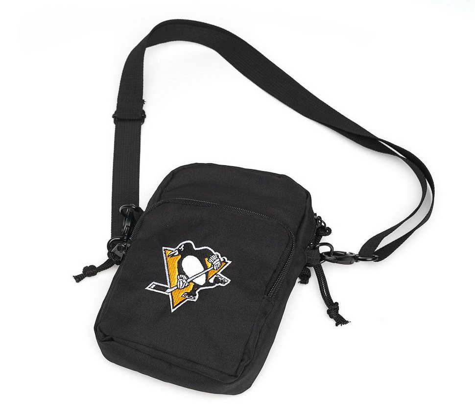 Сумка ч/плечо ATRIBUTIKA & CLUB Pittsburgh Penguins, черн. 58143