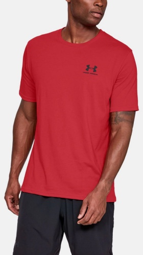 Футболка Under Armour Sportstyle Left Chest Logo SS 1326799-600