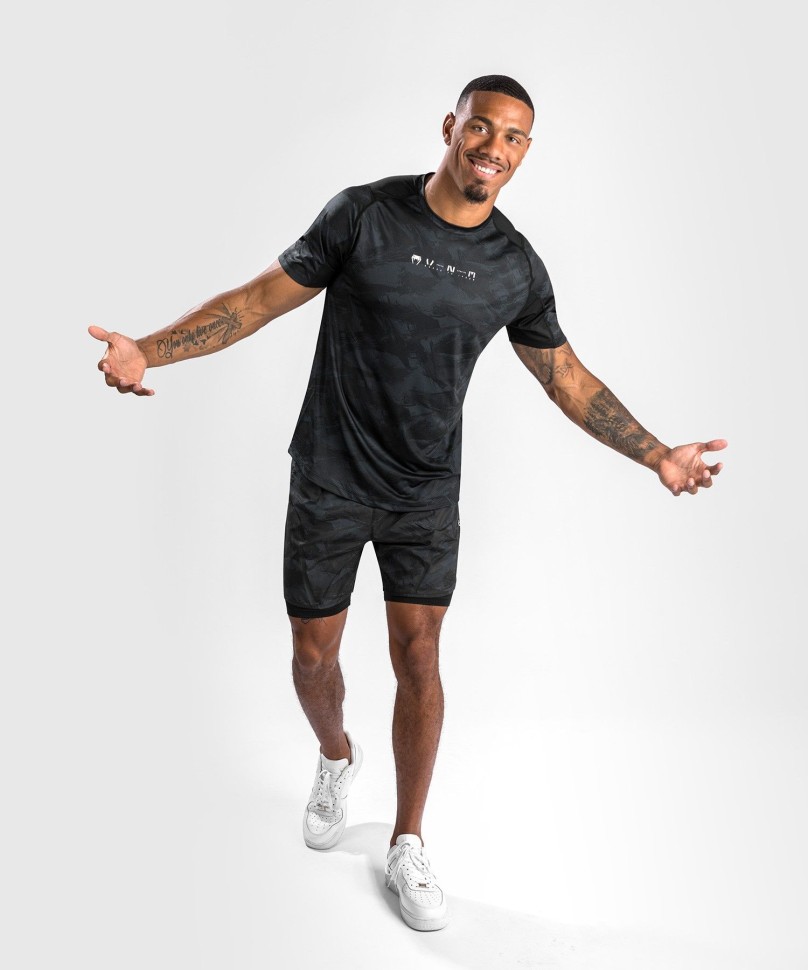 Футболка Venum Electron 3.0 Dry Tech Black ven04543-001