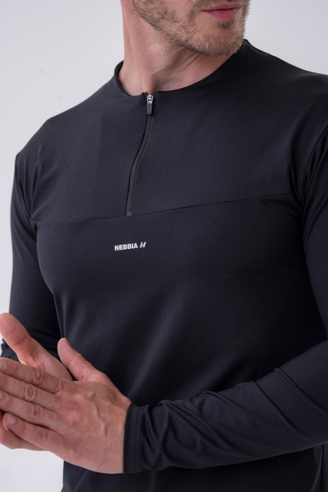 Лонгслив Nebbia Men Functional Long-sleeve T-shirt “Layer Up” 329 Black