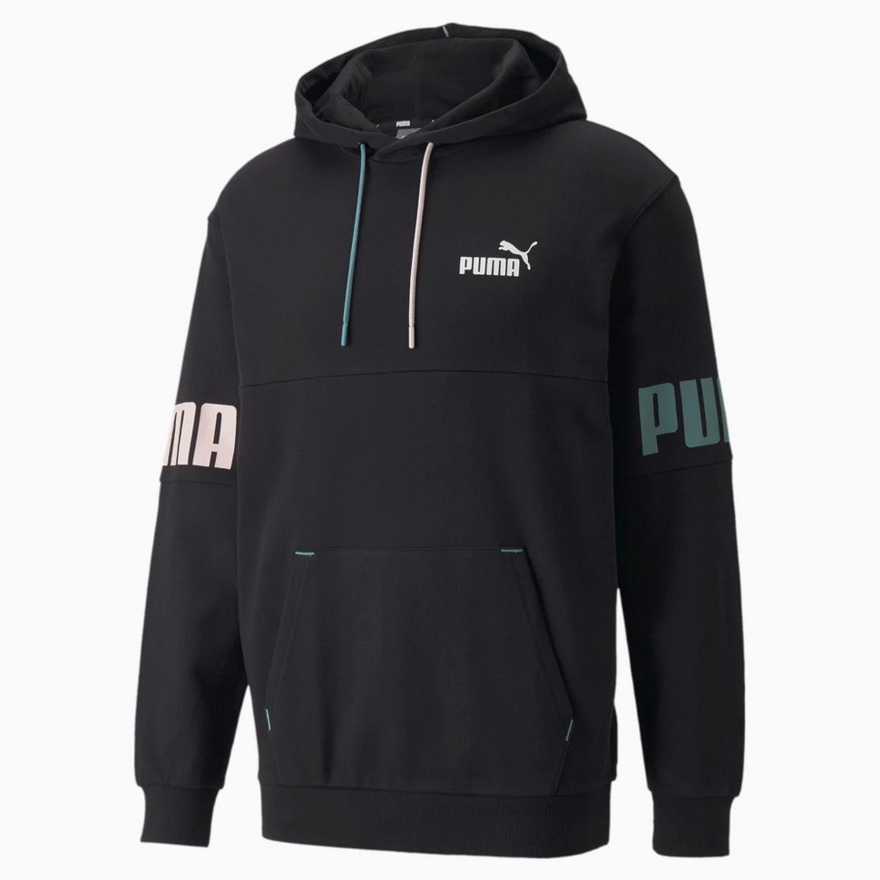 Толстовка Puma Puma Power Colorblock Hoodie TR 84800951
