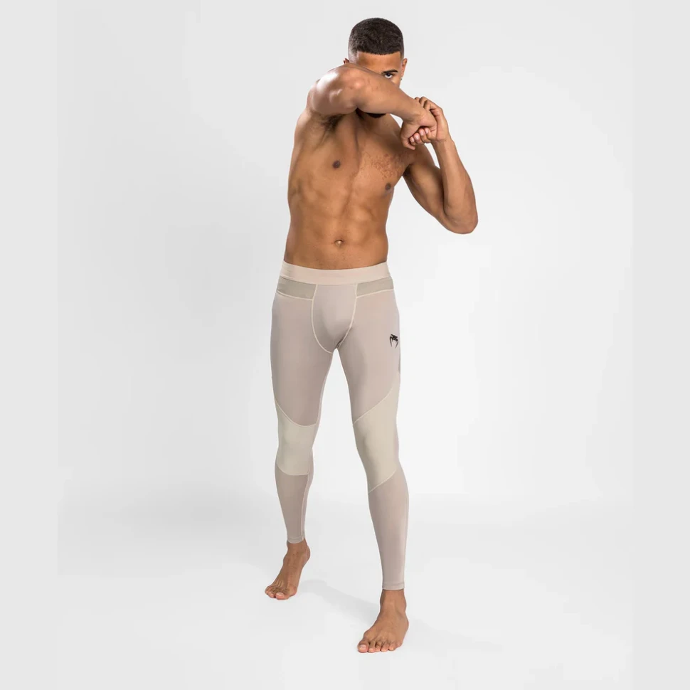 Компрессионные штаны VENUM G-Fit Air Men Spats - Black/sand VEN05010-617