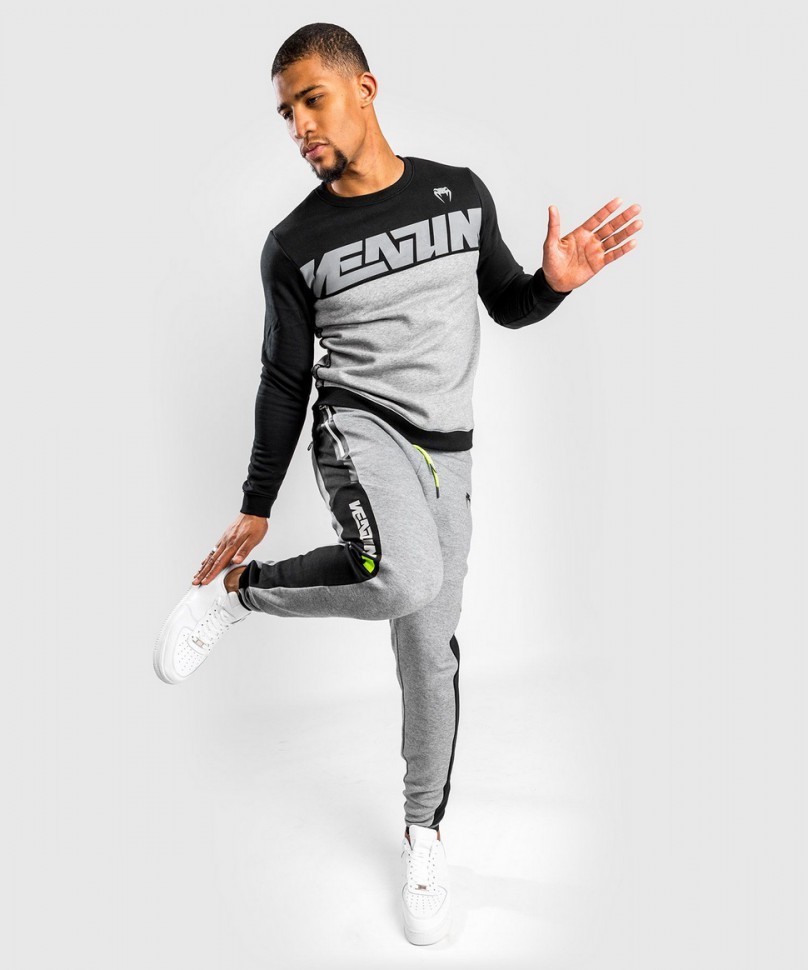 Брюки спортивные Venum Laser Evo 2.0 Black/Grey 04807