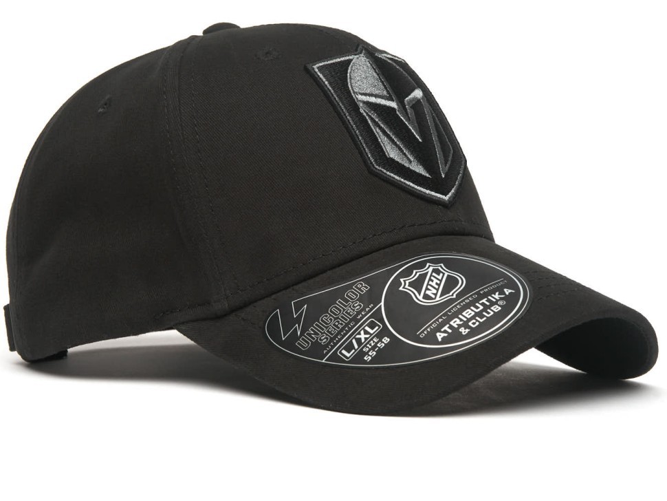 Бейсболка ATRIBUTIKA&CLUB Vegas Golden Knights, черн. 31624