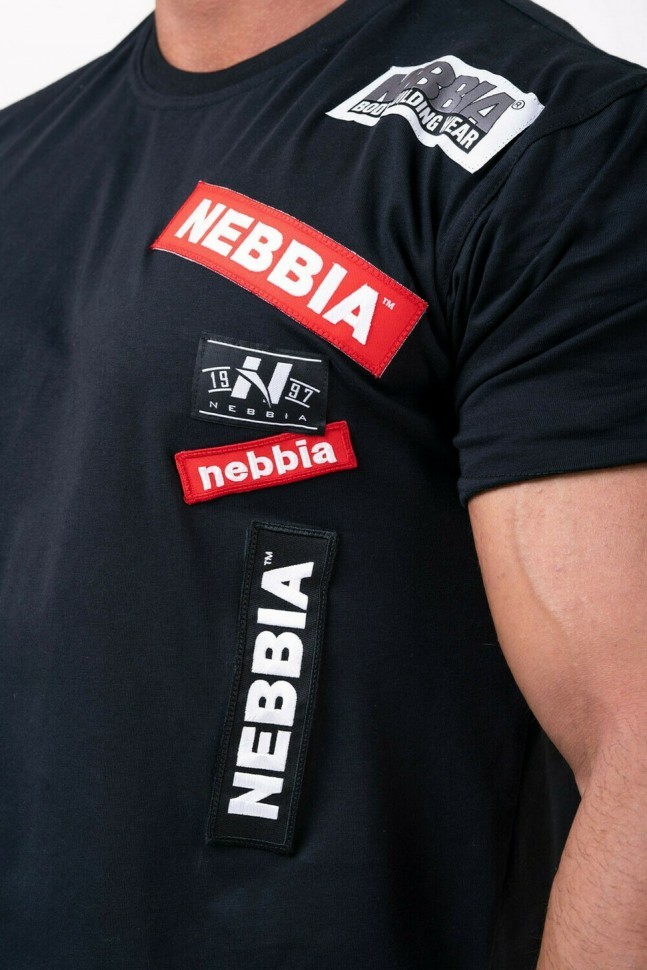 Футболка Nebbia Labels T-shirt 171 black