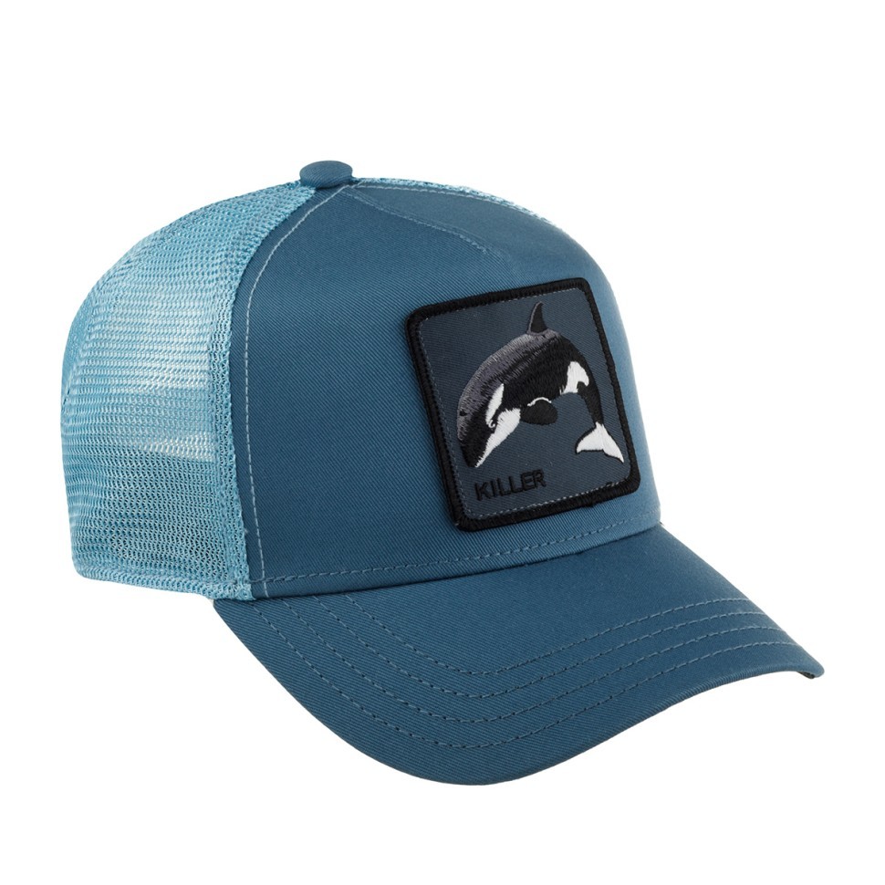 Бейсболка GOORIN BROTHERS ANIMAL FARM WHALE Касатка голубой 90-893-19-00
