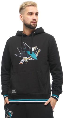 Толстовка ATRIBUTIKA & CLUB San Jose Sharks, черн. 366500