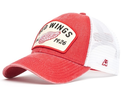 Бейсболка ATRIBUTIKA&CLUB Detroit Red Wings, красн.-бел. 31146