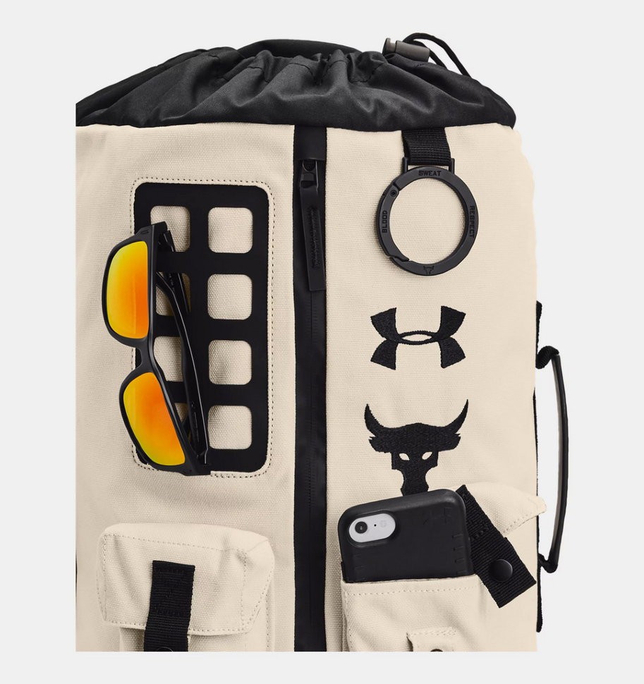 Рюкзак Under Armour UA Project Rock 60 Gym Bag 1345663-110
