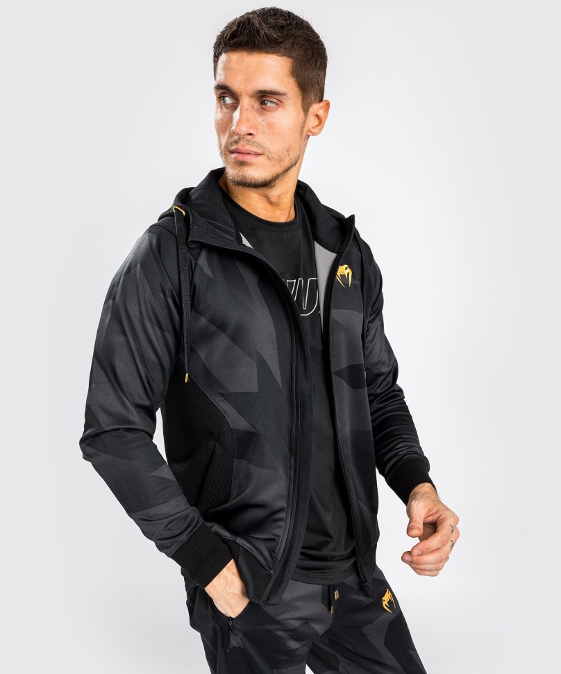 Толстовка Venum Razor Black/Gold Men ven04670-126
