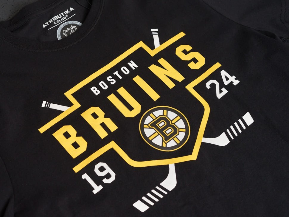 Футболка ATRIBUTIKA&CLUB Boston Bruins, черн. 32020