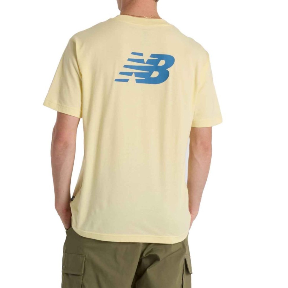 Футболка New Balance Sport Essentials Logo PARCHMENT MT41580PRC
