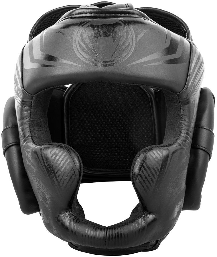 Шлем боксерский Venum Gladiator Black/Black 01319