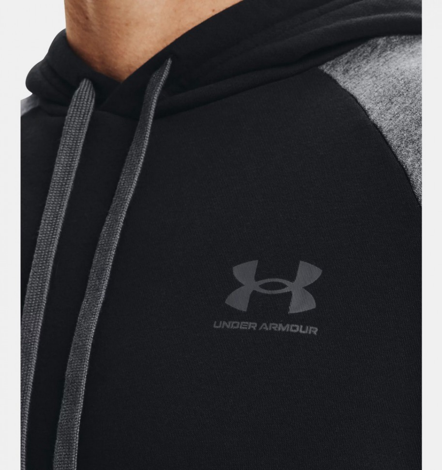 Толстовка Under Armour UA RIVAL FLC COLORBLOCK HD 1366357-001