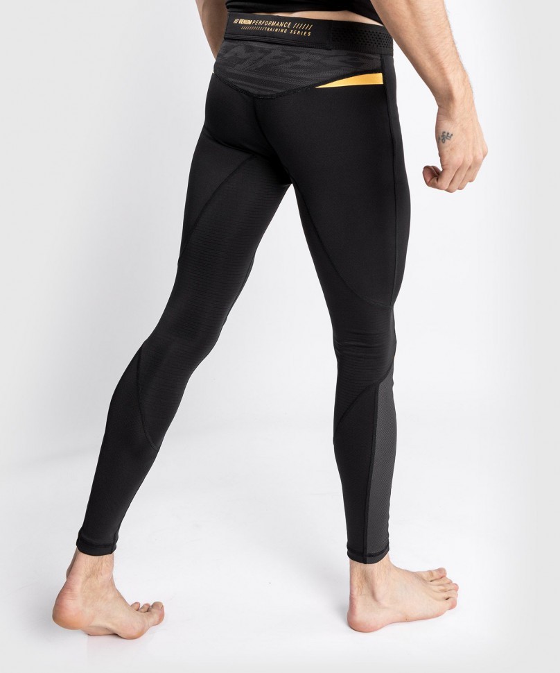 Компрессионные штаны Venum Tempest 2.0 Black/Gold 04309
