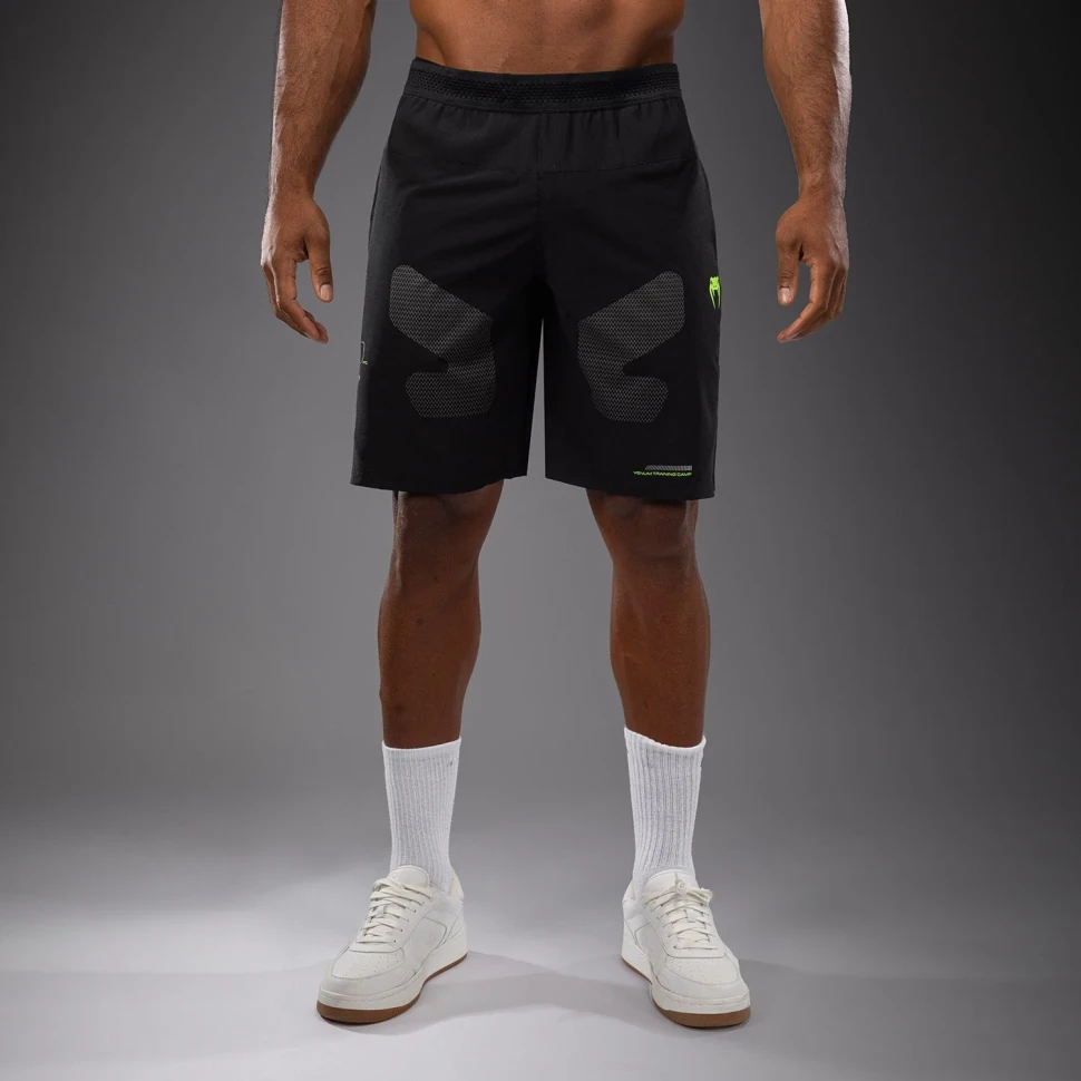 Шорты Venum Training Camp 4.0 Training Short - Black/Neon Green Ven05486-103