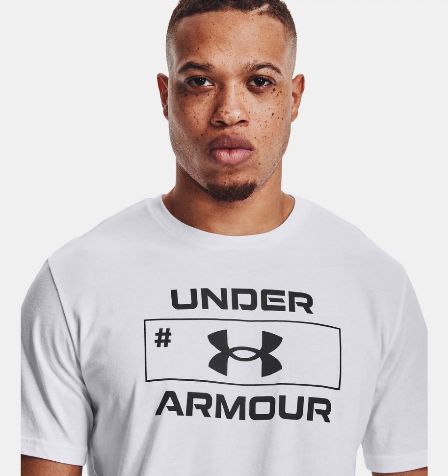 Футболка Under Armour UA NUMBER SCRIPT SS 1361682-100