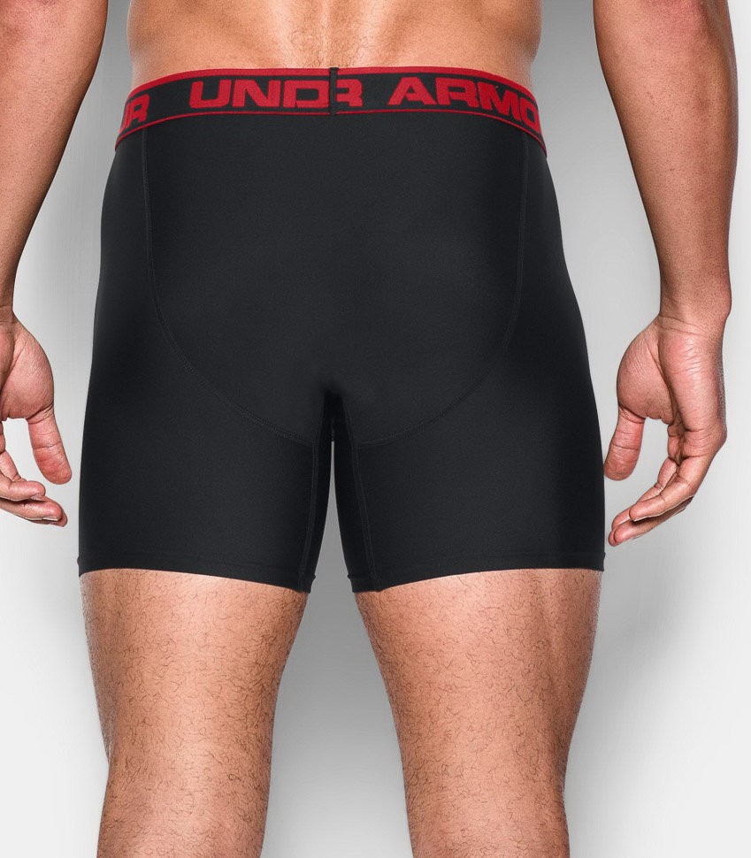 Трусы Under Armour The Original 6'' BoxerJock Black /  / Red 1277238-001