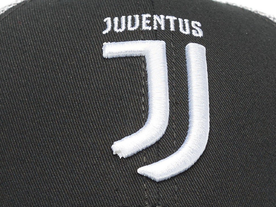 Бейсболка ATRIBUTIKA & CLUB FC Juventus, серо-черн. 37206