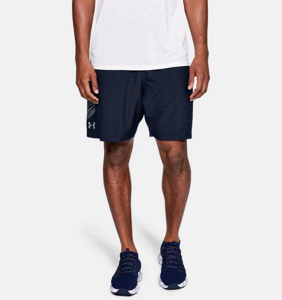 Шорты Under Armour Woven Graphic Short Academy /  / Steel 1309651-409