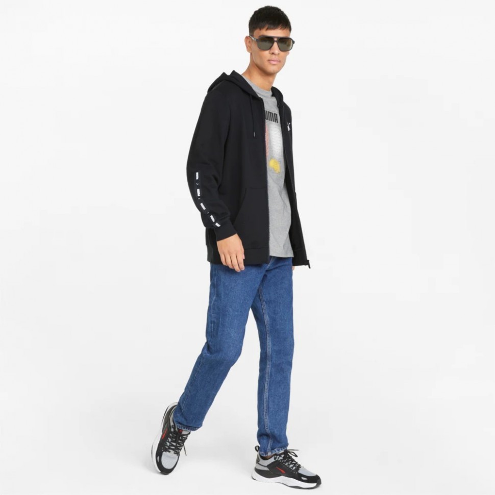 Толстовка Puma ESS+ Tape Full-Zip Hoodie TR 84876801