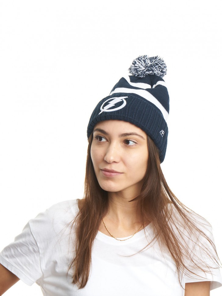 Шапка ATRIBUTIKA & CLUB Tampa Bay Lightning, син.-бел. 59186