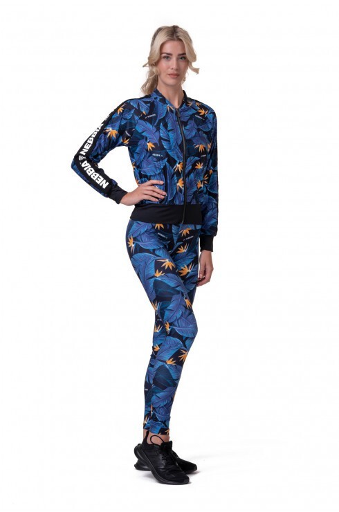 Толстовка Nebbia Ocean Power sporty jacket 562 SQ.Blue