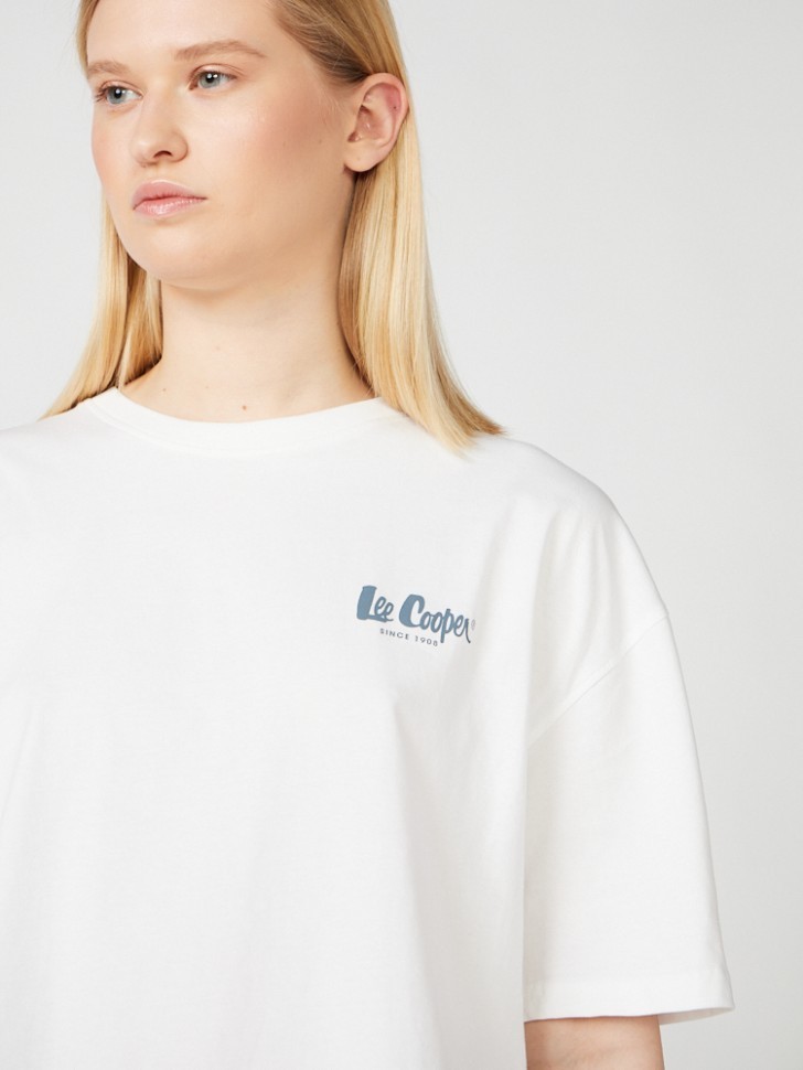 Футболка Lee Cooper MT4A122597BSLC/WHT