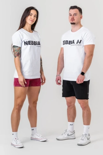 Футболка Nebbia GYM ESSENTIALS 380 White