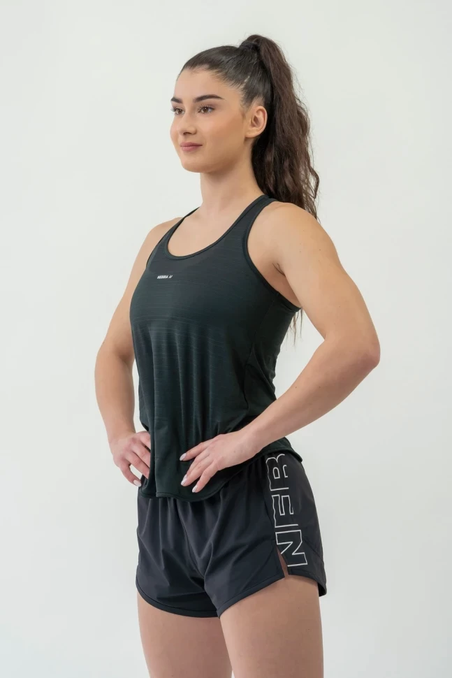 Майка Nebbia 439 tank top Airy Black