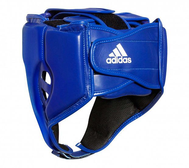 Шлем боксерский Adidas Hybrid 50 Head Guard adiH50HGсиний