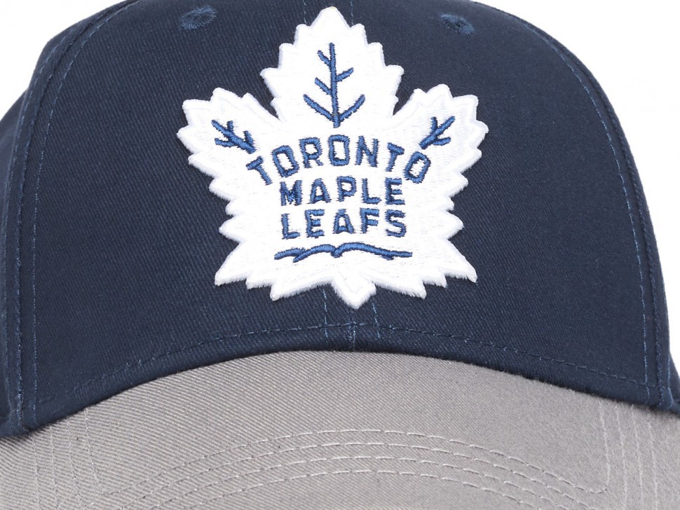 Бейсболка ATRIBUTIKA & CLUB Toronto Maple Leafs №34, син.-сер. 31354