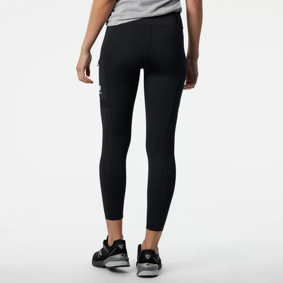 Леггинсы спортивные New Balance WP21506/BK