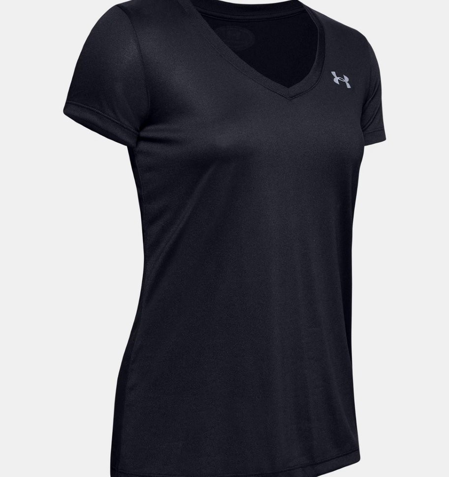 Футболка Under Armour Tech Short Sleeve V Neck 1255839-002