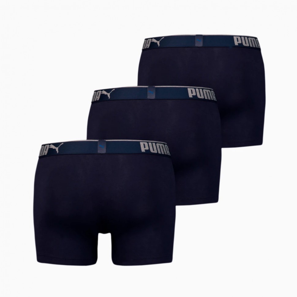 Трусы Puma PUMA PREMIUM SUEDED COTTON BOXER 3P 93503202