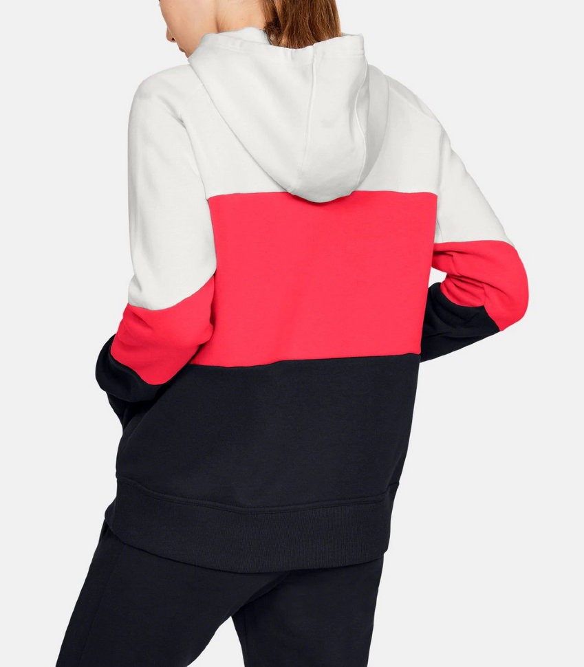 Толстовка Under Armour Rival Fleece Color block Hoodie 1353544-112