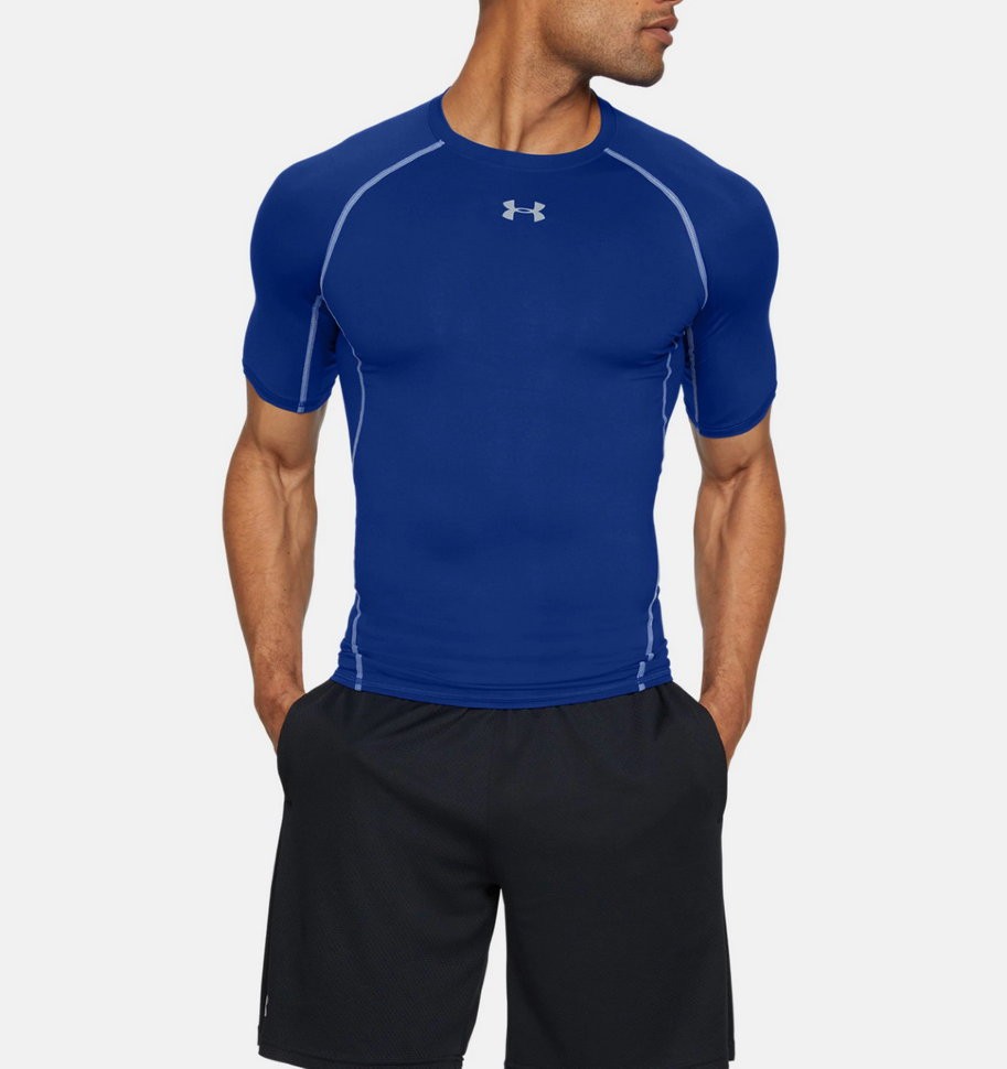 Футболка Under Armour UA HG ARMOUR SS-RYL 1257468-400