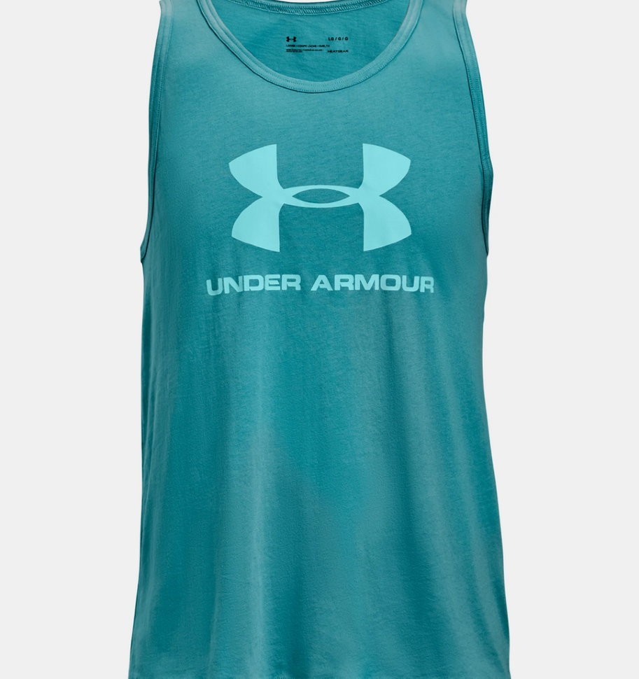 Майка Under Armour UA SPORTSTYLE LOGO TANK 1329589-476