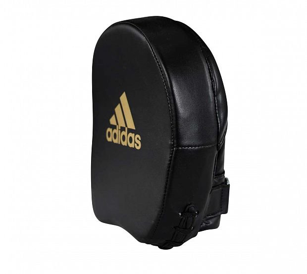 Лапы Adidas Elite Mini Mitt Square черно-золотые adiEMP01